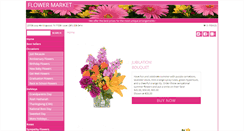 Desktop Screenshot of kingwoodflowermarket.com